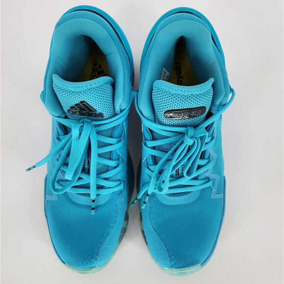 Adidas D.O.N. Issue 2 Crayola Signal Cyan Sky Blue Sneakers 9 main image 8